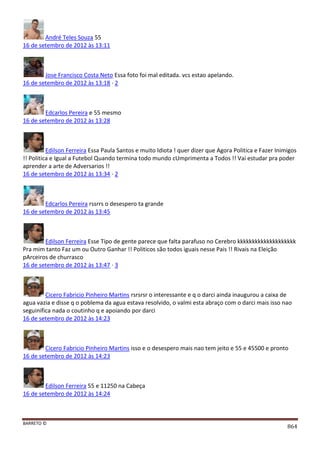 Facebook - A arma letal em Campanhas Eleitorais 