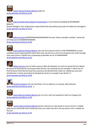 Facebook - A arma letal em Campanhas Eleitorais 