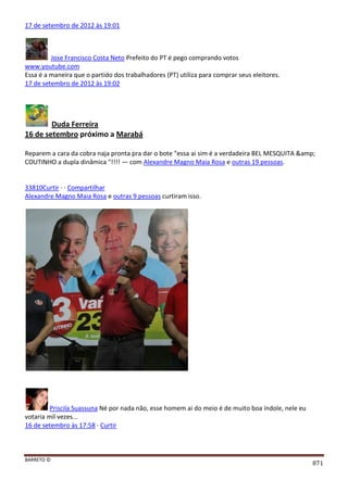 Facebook - A arma letal em Campanhas Eleitorais 