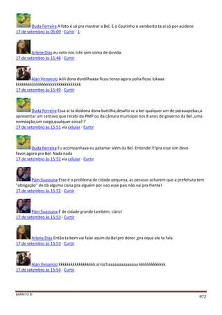 Facebook - A arma letal em Campanhas Eleitorais 