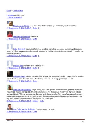 Facebook - A arma letal em Campanhas Eleitorais 