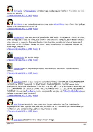 Facebook - A arma letal em Campanhas Eleitorais 