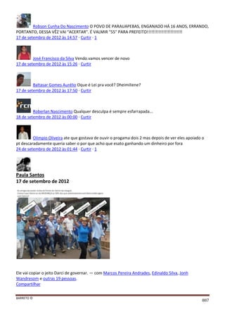 Facebook - A arma letal em Campanhas Eleitorais 