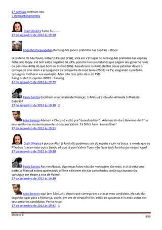 Facebook - A arma letal em Campanhas Eleitorais 