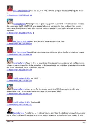 Facebook - A arma letal em Campanhas Eleitorais 