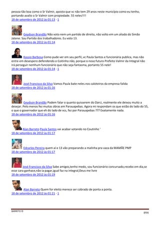 Facebook - A arma letal em Campanhas Eleitorais 