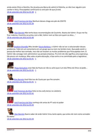 Facebook - A arma letal em Campanhas Eleitorais 