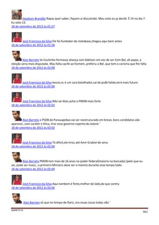 Facebook - A arma letal em Campanhas Eleitorais 