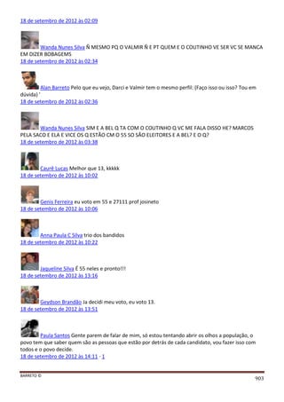 Facebook - A arma letal em Campanhas Eleitorais 