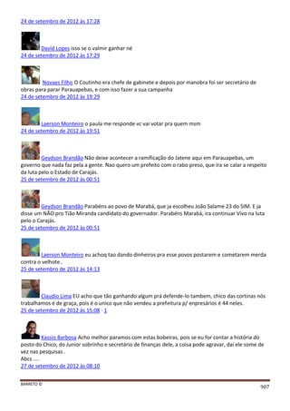 Facebook - A arma letal em Campanhas Eleitorais 