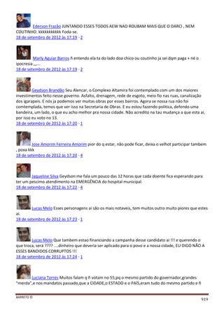 Facebook - A arma letal em Campanhas Eleitorais 