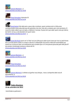 Facebook - A arma letal em Campanhas Eleitorais 