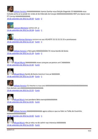 Facebook - A arma letal em Campanhas Eleitorais 