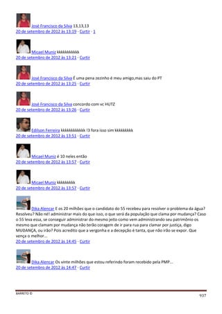 Facebook - A arma letal em Campanhas Eleitorais 