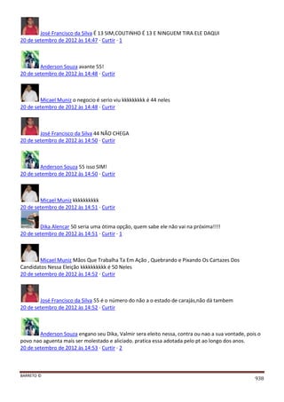 Facebook - A arma letal em Campanhas Eleitorais 