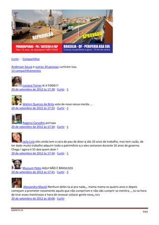 Facebook - A arma letal em Campanhas Eleitorais 