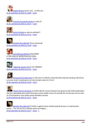 Facebook - A arma letal em Campanhas Eleitorais 