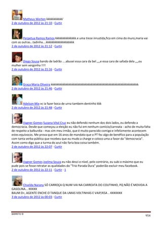 Facebook - A arma letal em Campanhas Eleitorais 