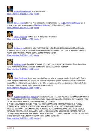 Facebook - A arma letal em Campanhas Eleitorais 