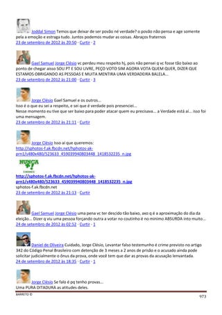 Facebook - A arma letal em Campanhas Eleitorais 