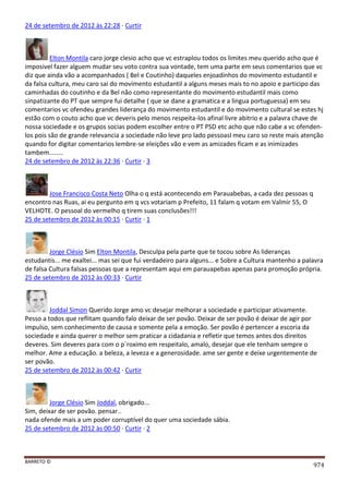 Facebook - A arma letal em Campanhas Eleitorais 