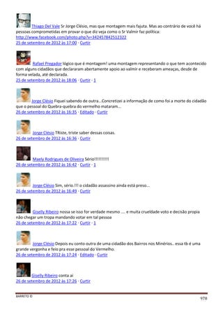 Facebook - A arma letal em Campanhas Eleitorais 