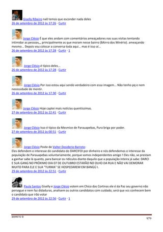 Facebook - A arma letal em Campanhas Eleitorais 