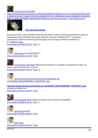 Facebook - A arma letal em Campanhas Eleitorais 