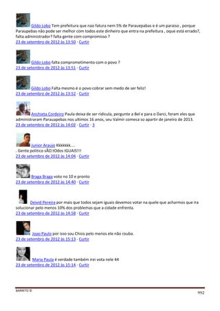 Facebook - A arma letal em Campanhas Eleitorais 