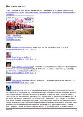 Facebook - A arma letal em Campanhas Eleitorais 