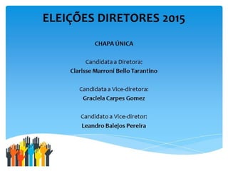 Eleições diretores 2015