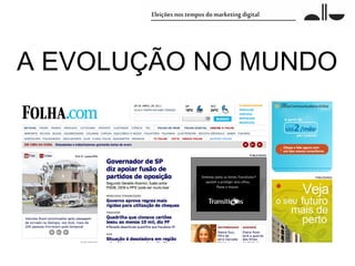 A EVOLUÇÃO NO MUNDO
 