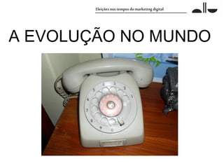 A EVOLUÇÃO NO MUNDO
 