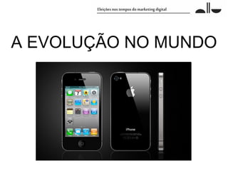 A EVOLUÇÃO NO MUNDO
 