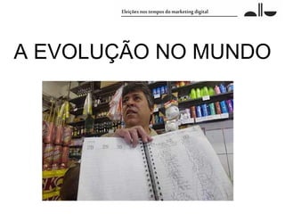 A EVOLUÇÃO NO MUNDO
 