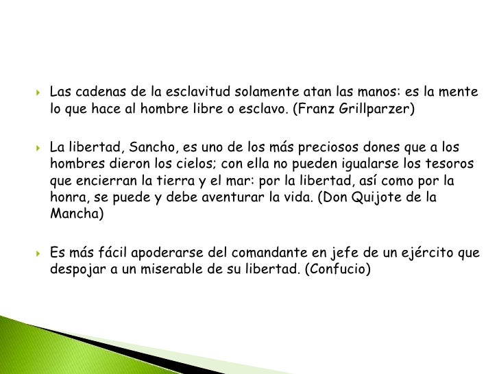 El ejercicio responsable de la libertad El ejercicio responsable de la libertad