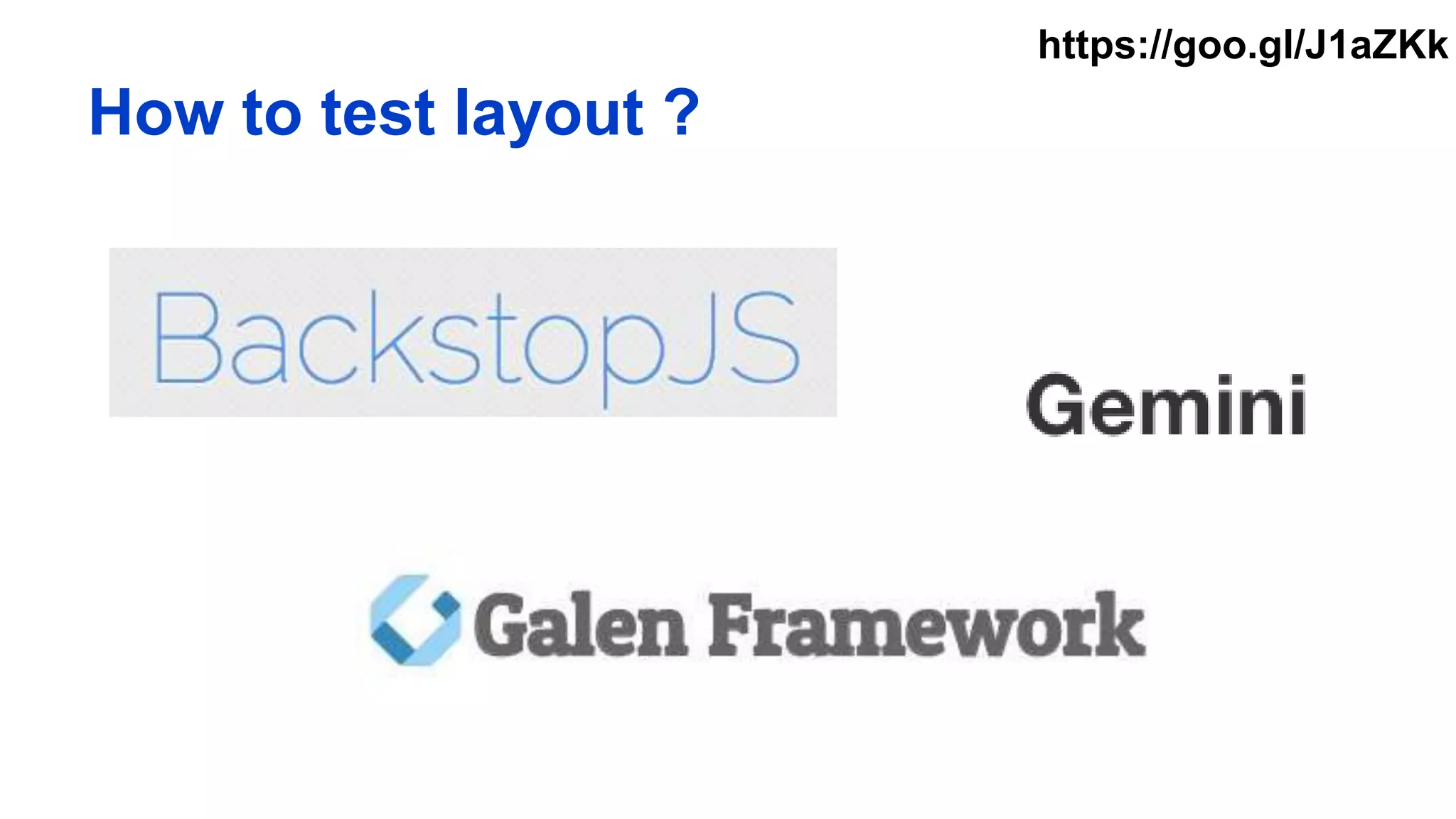 How to test layout ?
https://goo.gl/J1aZKk
 