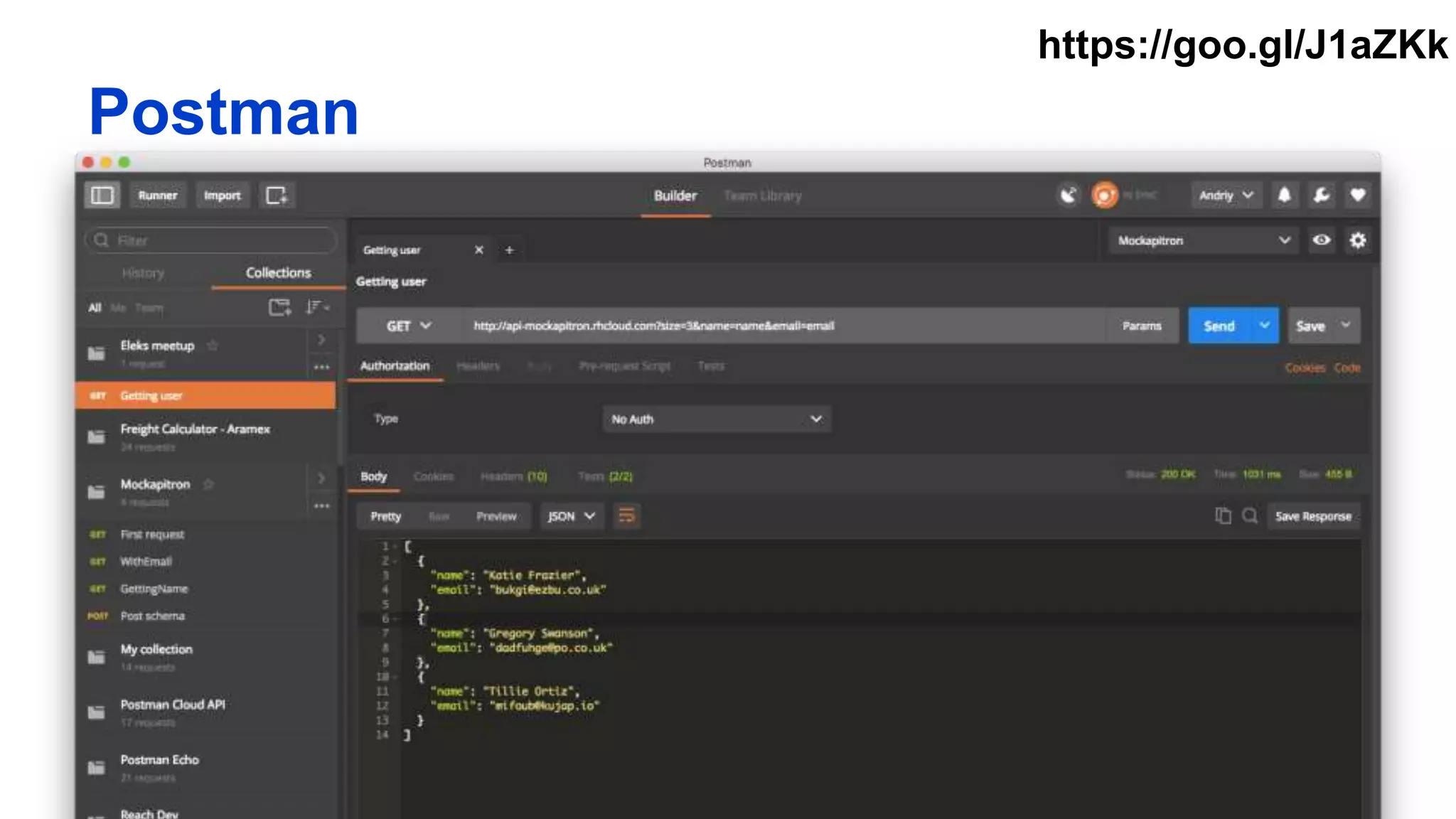 Postman
https://goo.gl/J1aZKk
 
