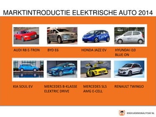 Elektrische auto's 2014
