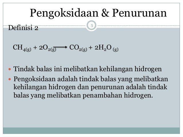 Elektrokimia 6 Pengoksidaan Penurunan