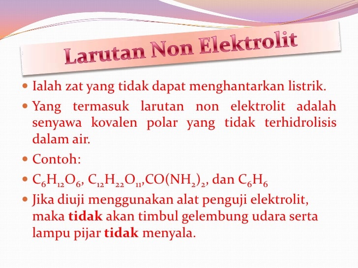 Larutan Elektrolit and redoks.pps/KIMIA SMA
