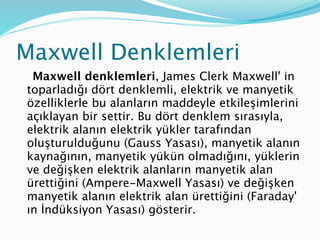 Elektromanyetik Dalgalar | KEY