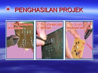 PENGHASILAN PROJEK

 