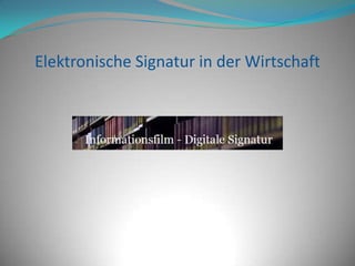 Fortgeschrittene elektronische SignaturMuss mit einem Signaturschlüssel erstellt werden