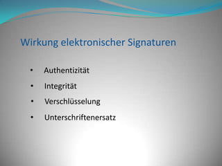 Fortgeschrittene elektronische Signatur