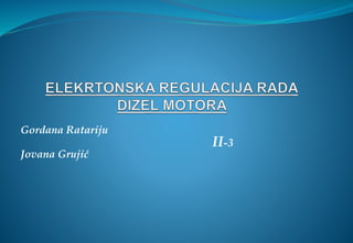 Gordana Ratariju
II-3
Jovana Grujić
 