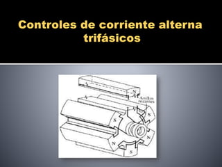 Controles de corriente alterna 
trifásicos 

