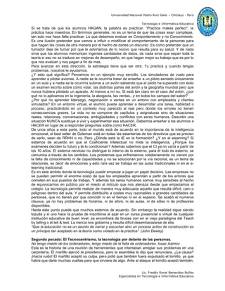 El E Learning Y Los 7 Pecados Capitales