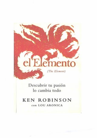 El elemento   ken robinson