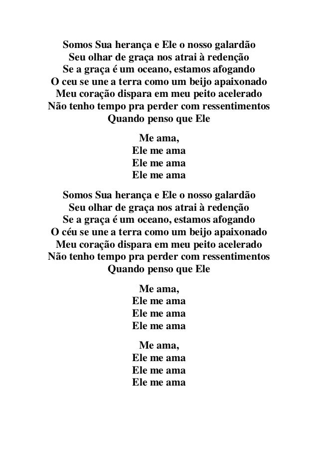 Ele me ama diante do trono Ele me ama diante do trono
